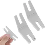 2 vnt. Humping Springer siuvimo įrankių rinkinys, didelės apimties plastikinis prispaudimo pėdelės siūlių pagalbininkas, siūlių tilteliai, kupriaus prispaudimo pėdelė, siuvimo ma&scaron;inos priedai siūlių pagalbai, kra&scaron;to prispaudimo pėdelės