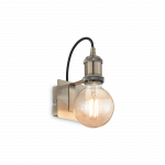 Sieninis &scaron;viestuvas Ideal Lux Wall lamp with 1 light FRIDA, E27, baltas
