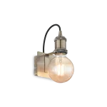 Sieninis &scaron;viestuvas Ideal Lux Wall lamp with 1 light FRIDA, E27, baltas