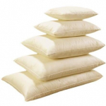 Saules Patalyne Žąsų pūkinė pagalvė su tiku (70%-pūkų, 30%-plunksnų) LUX ULTRA , 50x70 cm