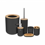 Teesa Vonios reikmenų rinkinys (6 vnt.) juodas