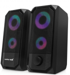 Kompiuterio kolonėlės Niceboy ORYX VOX 2.0 garsiakalbiai 12W / 3,5 mm lizdas / USB