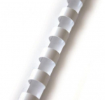 ARGO Spiralė įri&scaron;imui plastikinė 25 mm, balta (1 vnt.)