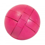 3D dėlionė Fridolin "Kamuolys", purpurinė