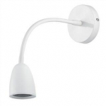Solight LED sieninis &scaron;viestuvas, reguliuojamas, 4W, 280lm, 3000K, baltas