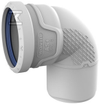 Wavin ELBOW PP-HT AS+ 75/87 SANIT.GRAY