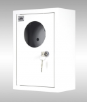 ALFAKO A-RZ18E Pavir&scaron;inis skaitiklio skirstomasis įrenginys 1x1F skirtas Elektronis matuokliui, spyna, langas, RAL 9003 A-RZ18E