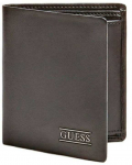 Guess, New Boston, Textile Wallet, SM2513LEA22, Juodas, For Men