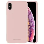 Dėklas Mercury silikoninis Apple iPhone 15 Pro 6,1" dėkals telefonui rožinės spalvos