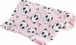 Rank&scaron;luostis BOC0307-BAMBŪKINĖS SVYSKLELĖS 75X75 PANDA ROŽINĖS