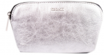SEGALI Leather bag etue A4 Sidabrinis kosmetinė Moterims