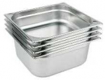 H.W.Larsen Gertuvė 1/2 GN 1 l 32,5x26,5x2 cm Nerūdijančio plieno, 1 vnt.