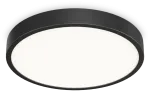 Lubinis &scaron;viestuvas 43W LED plafonas RAY, juodas, 3000/4000K, IP44