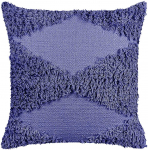 Beliani Lumarko siūtinė medvilninė dekoratyvinė pagalvė 45 x 45 cm violetinė RHOEO!
