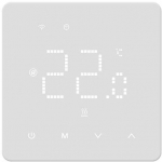 TUYA Programuojamas termostatas dujų katilui, Wi-Fi, 3A, 230VAC (Baltas)