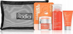 Little Luxuries Kit Set Rodial: Dragon's Blood Purifying Micellar Vanduo For All Skin Types, 100 ml + Dragon's Blood Refreshes & Hydrates Eye Gel, 15 ml + Dragon's Blood Sculpting Gel For Face, 15 ml + Dragon's Blood Hydrating Eye Patch, 3 g