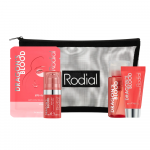 Little Luxuries Kit Set Rodial: Dragon's Blood Purifying Micellar Vanduo For All Skin Types, 100 ml + Dragon's Blood Refreshes & Hydrates Eye Gel, 15 ml + Dragon's Blood Sculpting Gel For Face, 15 ml + Dragon's Blood Hydrating Eye Patch, 3 g