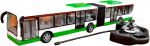 Radijo bangomis valdomas autobusas, žalias