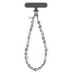 UNIQ Coehl Candy Gem Handstrap universali virvelė skirta telefonui ant rankos sidabro spalvos