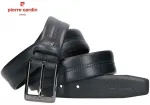 Vyri&scaron;kas odinis diržas PIERRE CARDIN 8004a, mėlynas