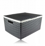 Krep&scaron;elis su dangteliu RATTAN 41X34X20