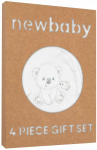 New Baby Naujas Baby Sweet Bear Baltas Motinystės rinkinys, dydis 56 (0-3m), 56 (0-3m)