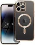 OEM dėklas, skirtas iPhone 16 PRO, Electro Mag dėklas, suderinamas su MagSafe auksiniu dangteliu