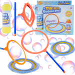 Swede &Scaron;vedi&scaron;kas muilo burbulų rinkinys ratlankio stovas skysto muilo burbuliukai 500ml