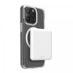 Puro Elektrik &bdquo;Puro Power Mag 5000mAh&ldquo; i&scaron;orinė baterija su &bdquo;MagSafe USB-C&ldquo; &ndash; balta