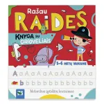 Knyga su grioveliais. Ra&scaron;au raides. 5-6 metų vaikams