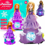 Pronice LALKA POZYTYWKA DLA DZIECI KSIĘŻNICZKA EFEKTY ŚWIETLNE I MELODIE TANIEC