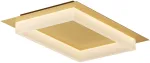 Lubinis &scaron;viestuvas 36W LED pavir&scaron;inis &scaron;viestuvas PERIMETRO, matinės aukso sp., 3000/4000/6500K