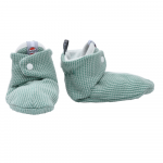 Crocs Lodger Slipper Ciumbelle medvilninės &scaron;lepetės 3-6m &Scaron;iltos Žalias SLC 080_3-6