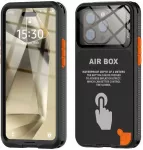Dėklas, skirtas &bdquo;Airbox 6.1 Shellbox&ldquo; vandeniui atspariam juodam korpusui