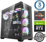 Stacionarus kompiuteris INTOP Ryzen 5 7500F 16GB DDR5 1TB SSD M.2 NVME RTX5060Ti 16GB no-OS (RW44540NS)