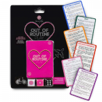 Secretplay 100 Games Secret Play Out of Routine Play Game - 72 Challenges, 3 Dice, Multilingual