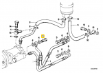BMW Bumperio Priekinis Laidynas 5 E28 7 E23 Originalus 61125A49ED2