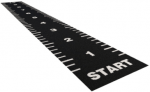 Grindų danga su dirbtine žole Trackz Essential Range 10 &times; 2 m (Spalva: Juoda)