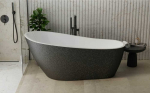 Vonia Besco Melody Glam Graphite, 150 x 80 cm, su baltais dangteliais