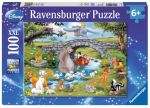 Dėlionė puzzle ravensburger 100 pcs animal lovers