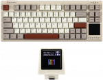 Klaviatūra Epomaker RT80 (Balta/Pilka) - Wisteria Linear Switches