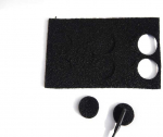 Mikrofono priedas - Rycote Undercovers 30 vnt Juoda