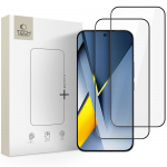 Tech-Protect Glass Fit+ 2-pack skirtas Xiaomi Poco F8 Pro Ultra - juodas