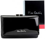 Moteri&scaron;ka piniginė Pierre Cardin 07 SHINY 108 juoda