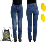 Women&rsquo;s Moto Jeans W-TEC Panimali