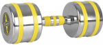 Chromuotas hantelis inSPORTline Yellsteel 14 kg