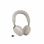 Gn Audio Jabra Evolve3 75 UC Bluetooth Stereo Ausinės, Belaidės Aktive Triuk&scaron;mo slopinimas, 6 Mikrofone, UC Kompatibel, Inkl. USB-C Bluetooth Adapteris