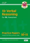 KNYGA Bookshop 11+ GL Verbal Reasoning Practice Papers: Ages 10-11 - Pack 1 (with Parents' Guide & Online Ed)