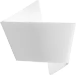 Sieninis &scaron;viestuvas ORIGAMI, baltas, 1xE27