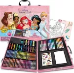 Crayola, Inc. Crayola Princesės Disneya komplektas artystyczny su lagaminu 115 el.